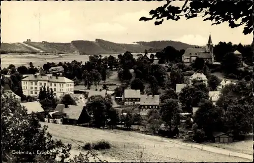 Ak Gelenau im Erzgebirge Sachsen, Ortsansicht