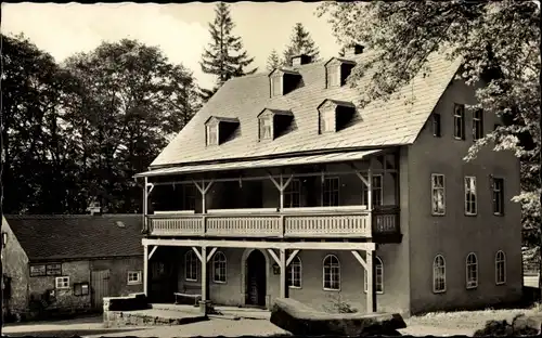 Ak Ehrenfriedersdorf im Erzgebirge, Greifensteine, Heimatmuseum