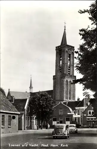 Ak Loenen aan de Vecht Utrecht, Ned. Herv. Kerk