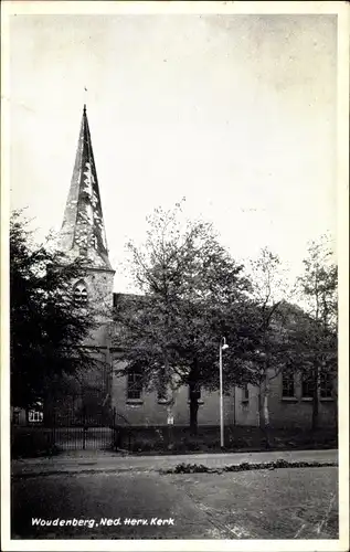 Ak Woudenberg Utrecht Niederlande, Ned. Herv. Kerk