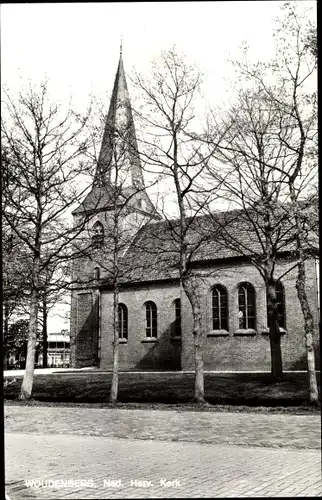 Ak Woudenberg Utrecht Niederlande, Ned. Herv. Kerk