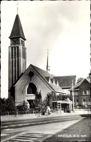 Ak Soestdijk Utrecht Niederlande, R. K. Kerk