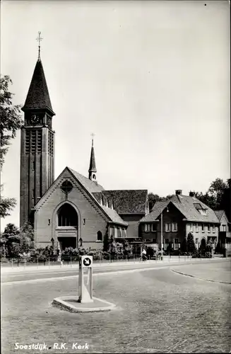 Ak Soestdijk Utrecht Niederlande, R. K. Kerk