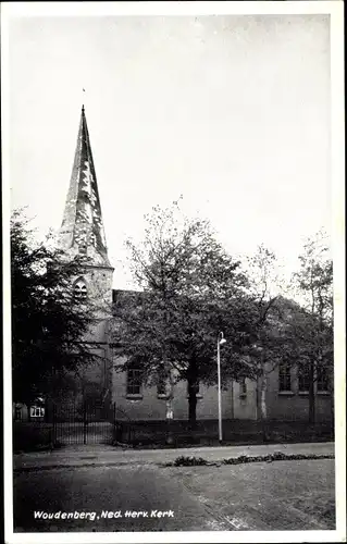 Ak Woudenberg Utrecht Niederlande, Ned. Herv. Kerk