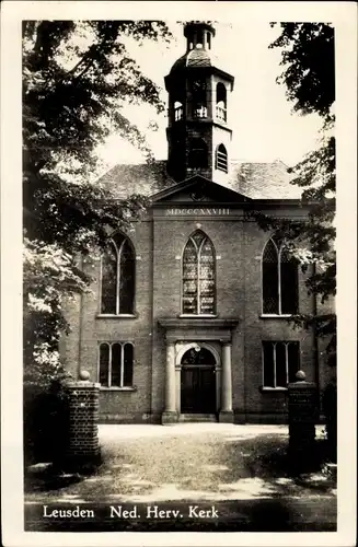 Ak Leusden Utrecht Niederlande, Ned. Herv. Kerk