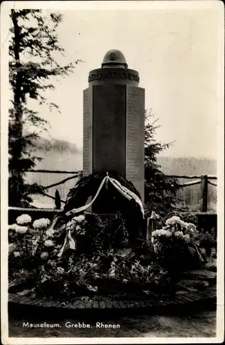 Ak Rhenen Utrecht, Mausoleum Grebbe