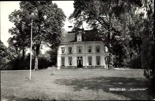 Ak Breukelen Stichtse Vecht Utrecht Niederlande, Schloss Queekhoven