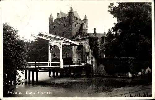 Ak Breukelen Stichtse Vecht Utrecht Niederlande, Kasteel Nijenrode