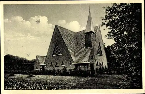 Ak Soestdijk Utrecht Niederlande, Emma-Kerk