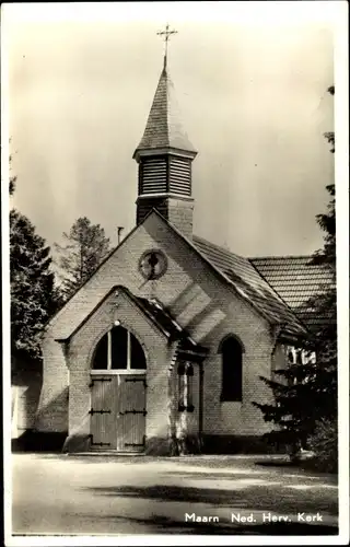 Ak Maarn Utrecht, Ned. Herv. Kerk