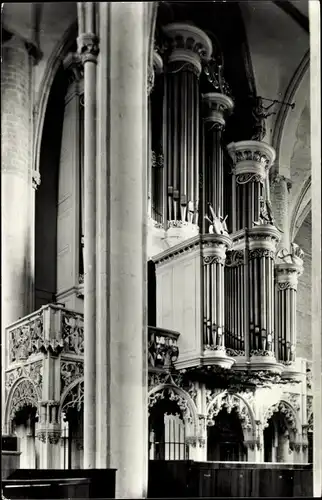 Ak Amersfoort Utrecht Niederlande, Orgel Ned. Herv. St. Joriskerk
