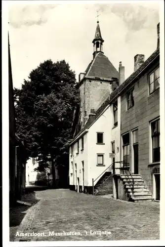 Ak Amersfoort Utrecht Niederlande, Muurhuizen, 't Latijntje