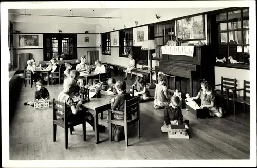 Ak Soesterberg Utrecht Niederlande, Kinderhuis KINABU, Speelzaal