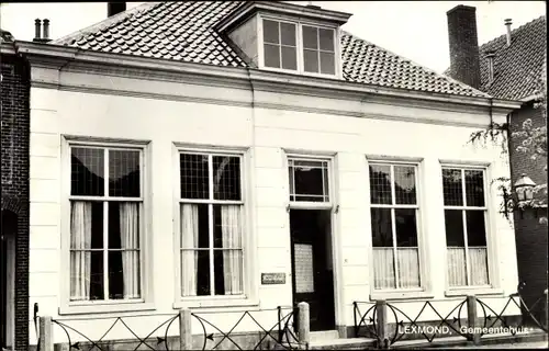 Ak Lexmond Leksmond Utrecht, Gemeentehuis