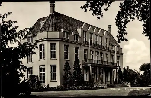 Ak Bilthoven De Bilt Utrecht Niederlande, Gemeentehuis