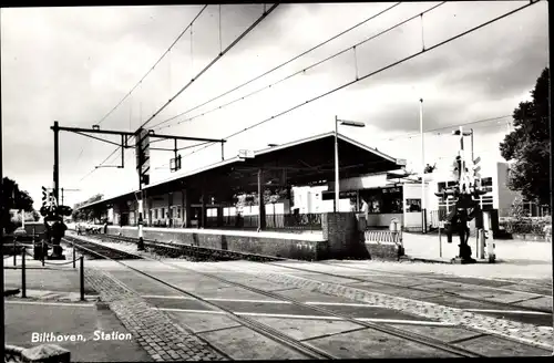 Ak Bilthoven De Bilt Utrecht Niederlande, Station