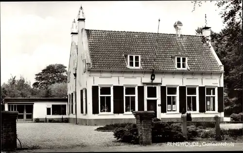 Ak Renswoude Utrecht Niederlande, Gemeentehuis