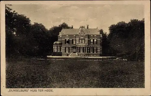 Ak Huis ter Heide Utrecht Niederlande, Dijnselburg