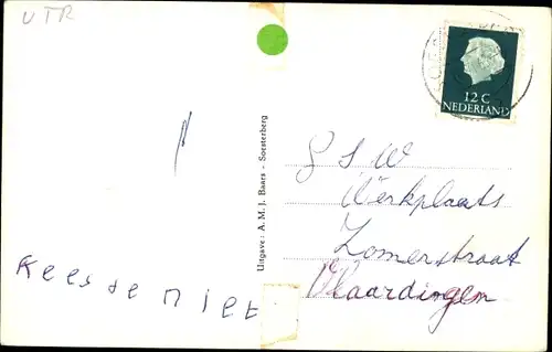 Ak Soesterberg Utrecht Niederlande, 't Hoogt