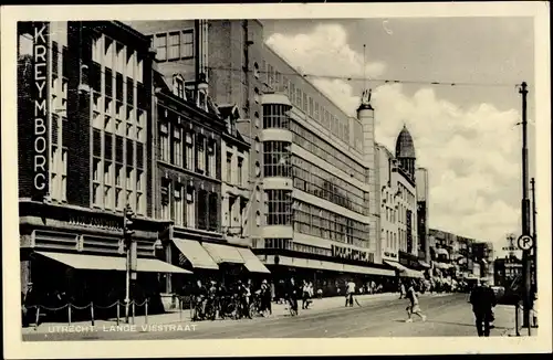 Ak Utrecht Niederlande, Lange Viestraat, G. Kreymborg