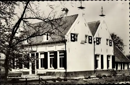 Ak Renswoude Utrecht Niederlande, Gemeentehuis
