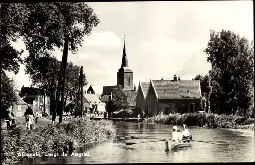 Ak Abcoude Utrecht Niederlande, Langs de Angstel