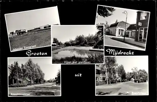 Ak Mijdrecht Utrecht Niederlande, Johnson Europlant, Anselmusstraat, Pr. Beatrixlaan