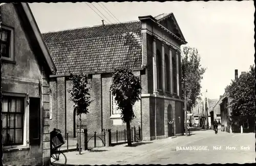 Ak Baambrugge Utrecht Niederlande, Ned. Herv. Kerk