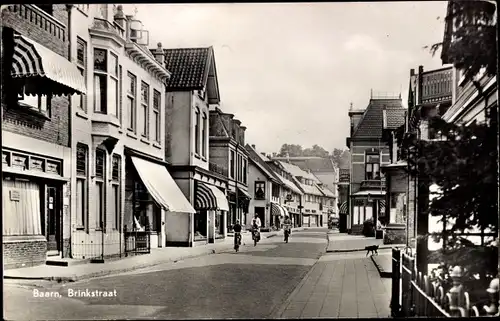 Ak Baarn Utrecht Niederlande, Brinkstraat, Geschäfte