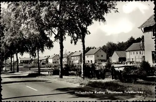 Ak Hollandsche Rading Utrecht Niederlande, Plantsoen Tolakkerweg