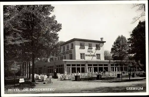 Ak Leersum Utrechtse Heuvelrug Utrecht, Hotel Donderberg