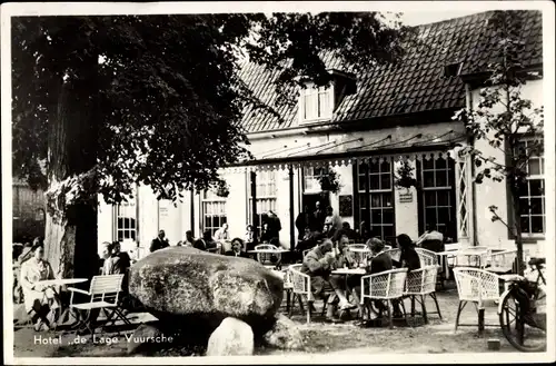 Ak Utrecht Niederlande, Hotel de Lage Vuursche, Gäste