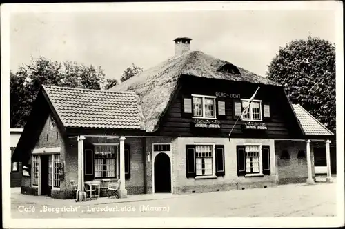 Ak Maarn Utrecht, Leusderheide, Cafe Bergzicht E. Jansen, Doornseweg 23