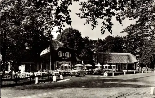 Ak Maarn Utrecht, Leusderheide, Cafe-Restaurant Bergzicht, vanouds Aart Jansen