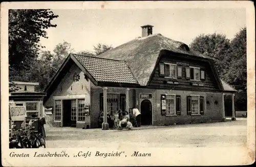 Ak Maarn Utrecht, Cafe Bergzicht, Leusderheide