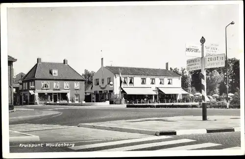 Ak Woudenberg Utrecht Niederlande, Kruispunt, Kreuzung