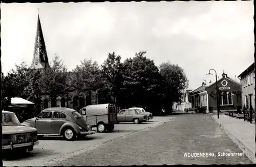 Ak Woudenberg Utrecht Niederlande, Schoutstraat