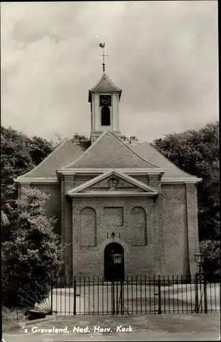 Ak 's Graveland Nordholland, Ned. Herv. Kerk