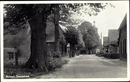 Ak Ruinen Drenthe Niederlande, Smeestraat