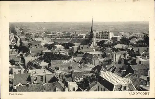 Ak Zandvoort Nordholland Niederlande, Panorama