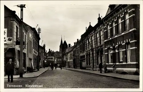 Ak Terneuzen Zeeland Niederlande, Nieuwstraat
