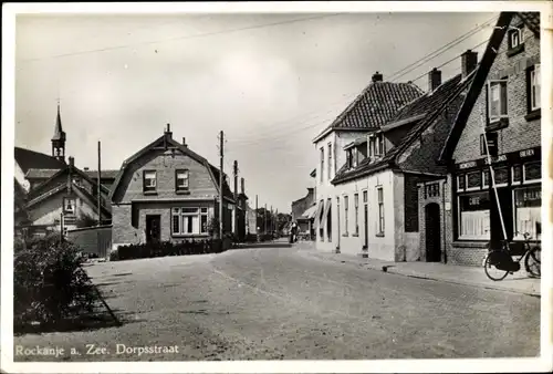 Ak Rockanje aan Zee Südholland Niederlande, Dorpsstraat