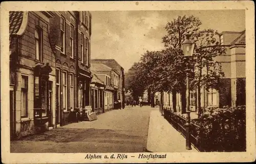 Ak Alphen aan den Rijn Südholland, Hooftstraat