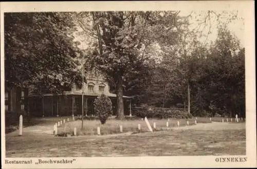 Ak Ginneken en Bavel Nordbrabant, Restaurant Boschwachter