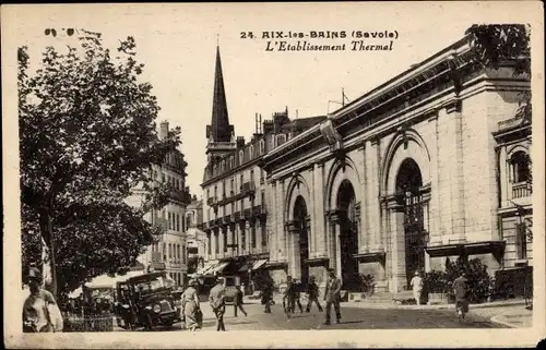 Ak Aix les Bains Savoie, L'Etablissement Thermal