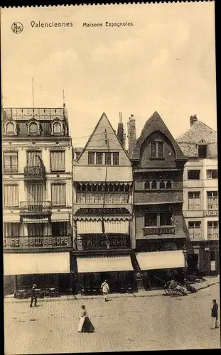Ak Valenciennes Nord, Maisons Espagnoles