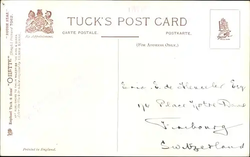 Ak Großbritannien, Fierce and more Fierce, Brandung, Möwen