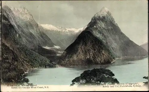 Ak Neuseeland, Mitre Peak