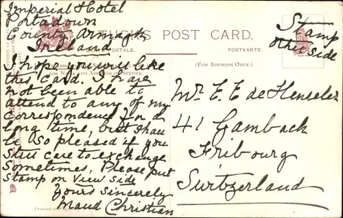 Ak Killarney Irland, In the Gap