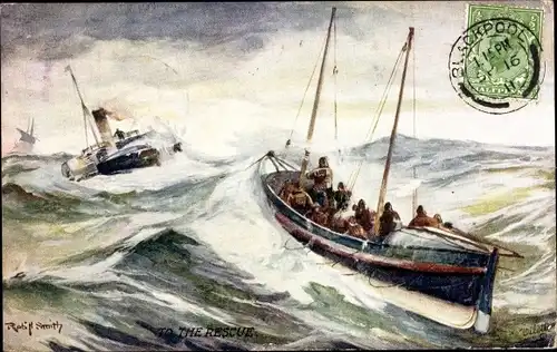 Künstler Ak Smith, To the Rescue, Seenotrettung